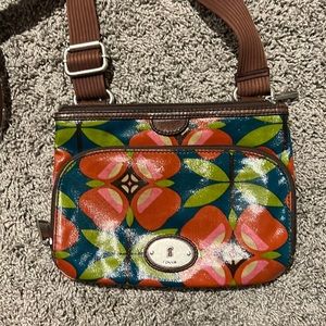 Fossil kep-per crossbody bag coated canvas